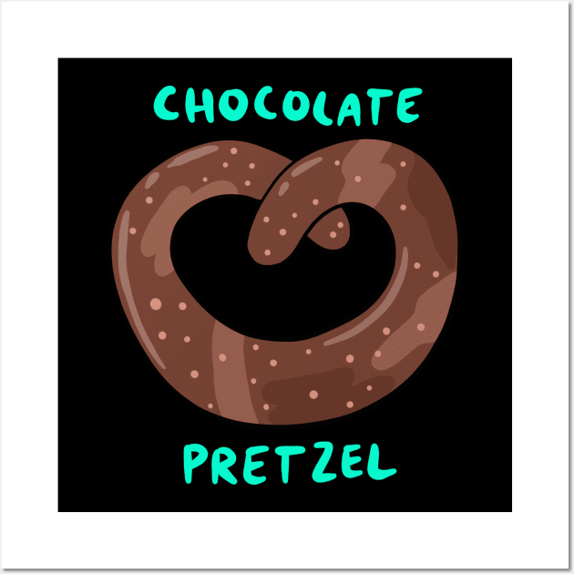 Chocolate Pretzel - Yummy Wall Art by isstgeschichte